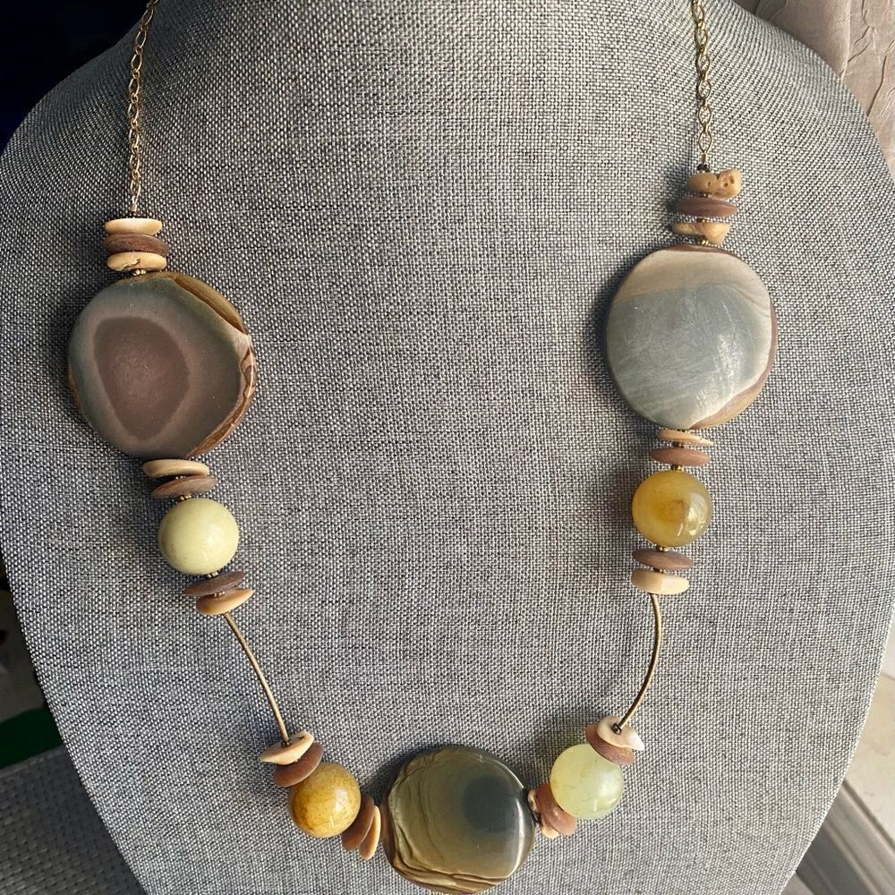 Vintage Desert Jasper & Agate Necklace
